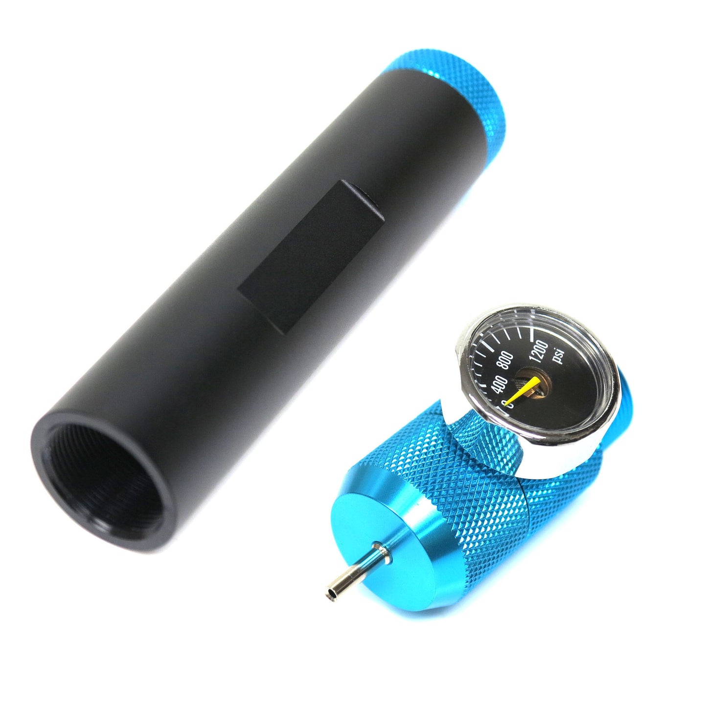 Army Force Portable CO2 Charger with Pressure Gauge