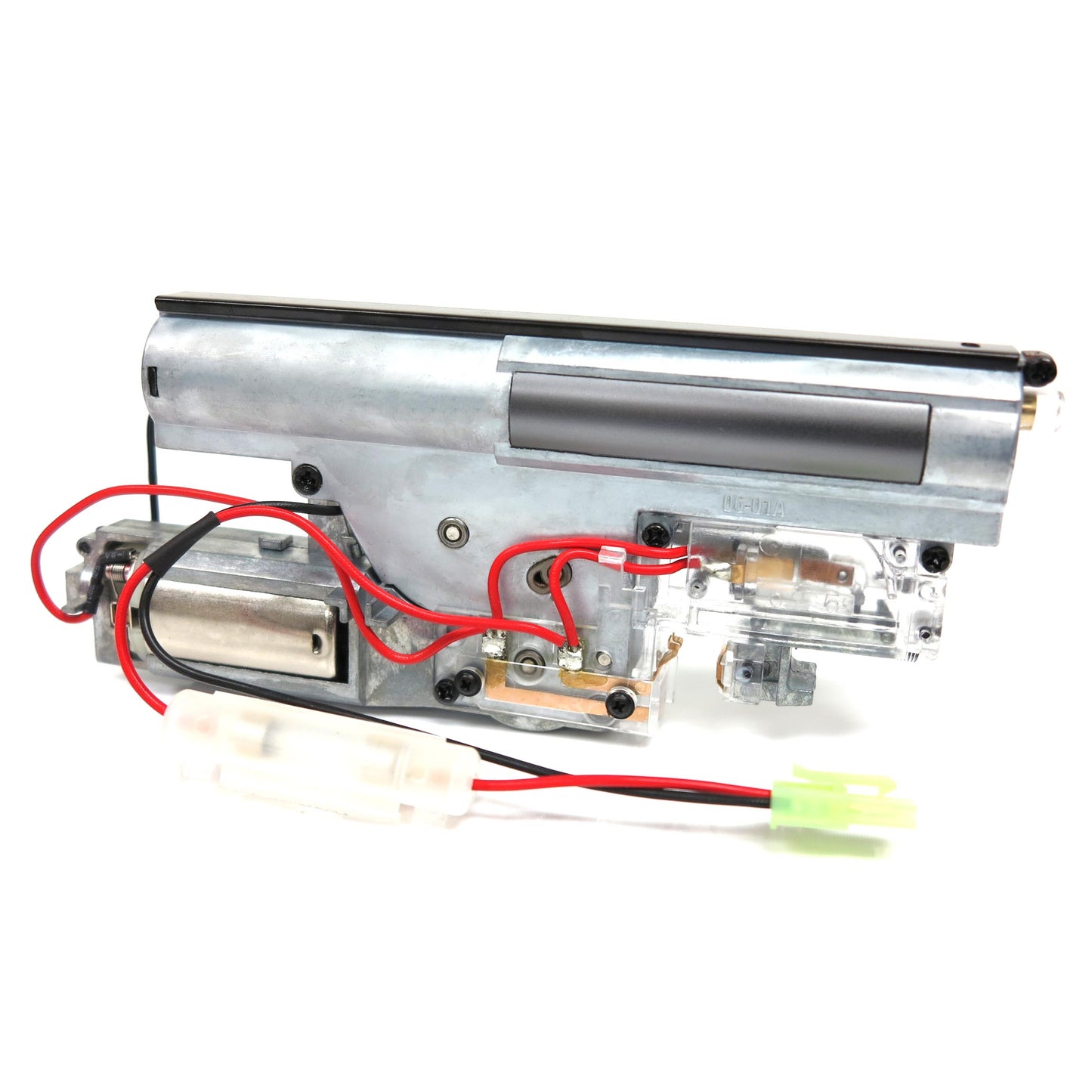 CYMA Complete Gearbox Set for CYMA, Tokyo Marui JG P90 Airsoft AEG (Silver)