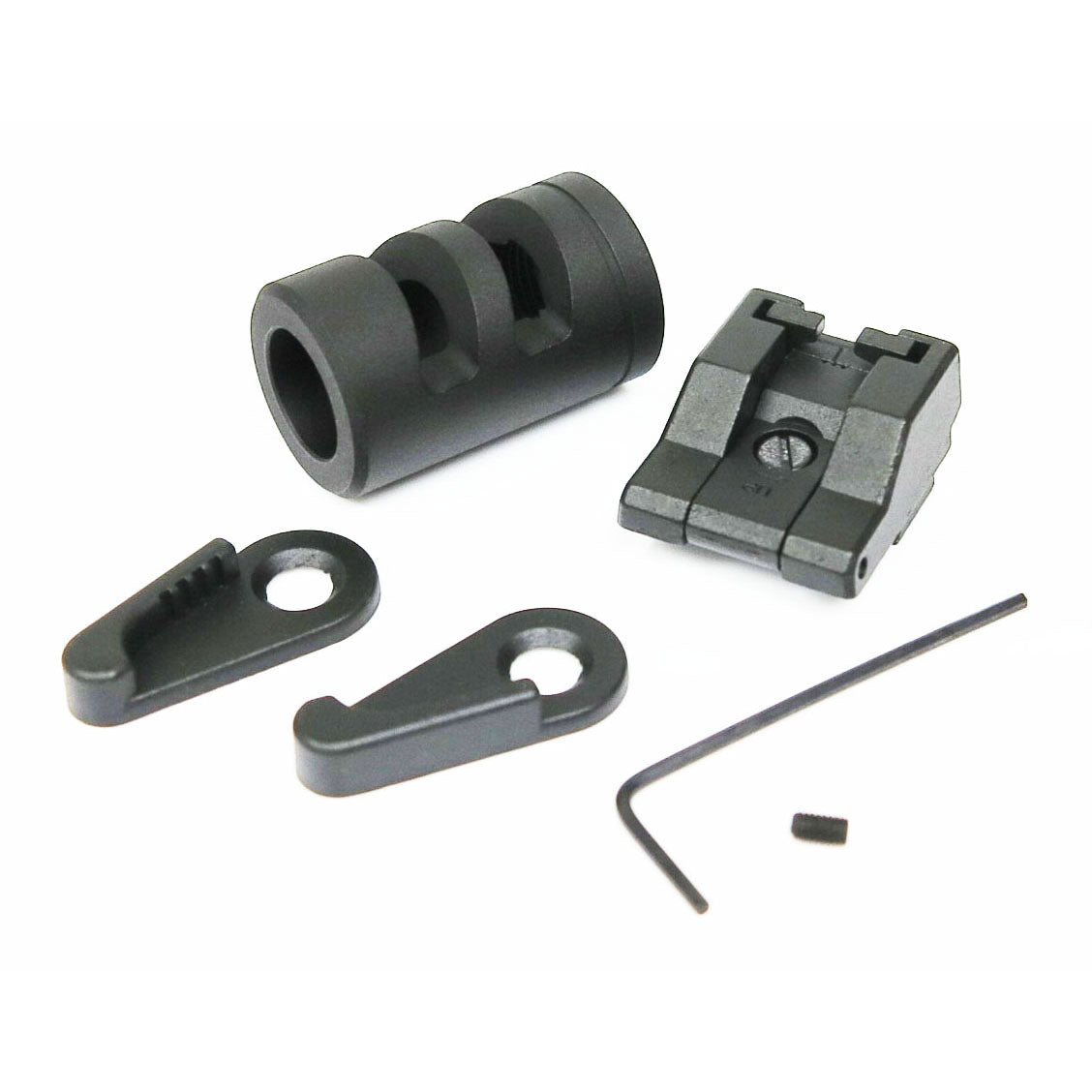 AW Custom 10" Desert Eagle Conversion Kit for Cybergun ( by WE) DE .50AE & L6 .50AE Airsoft GBB (Black)