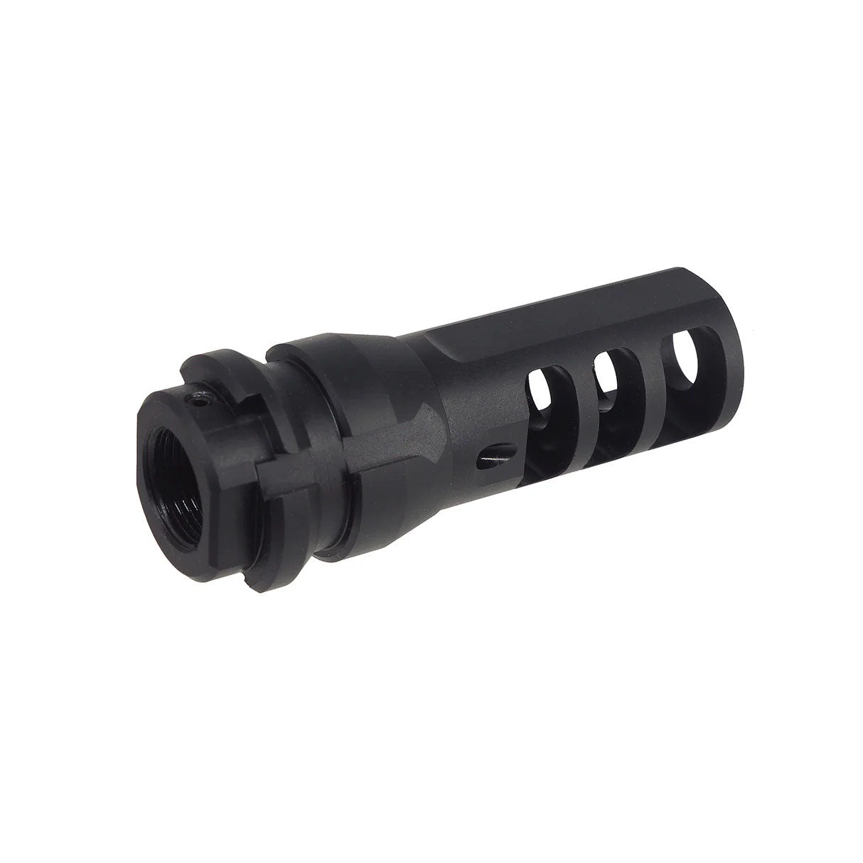 PTS Dead Air KeyMo Muzzle Brake for Airsoft AEG GBB (-14mm CCW / Black)