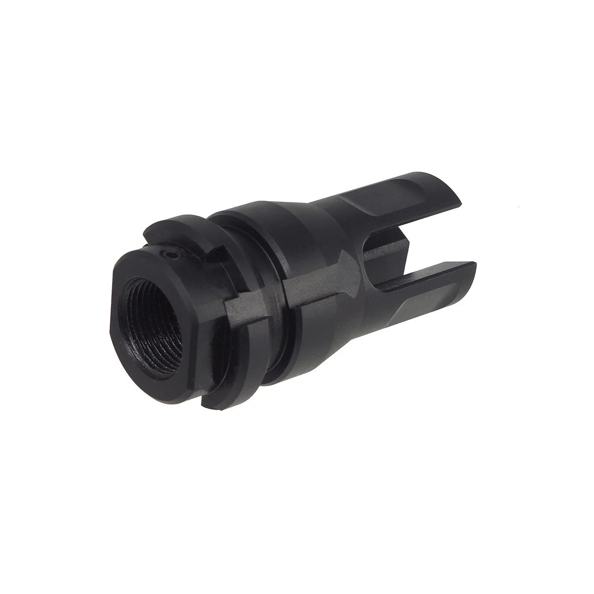 PTS Dead Air KeyMicro Flash Hider for Airsoft AEG GBB (-14mm CCW / Black)