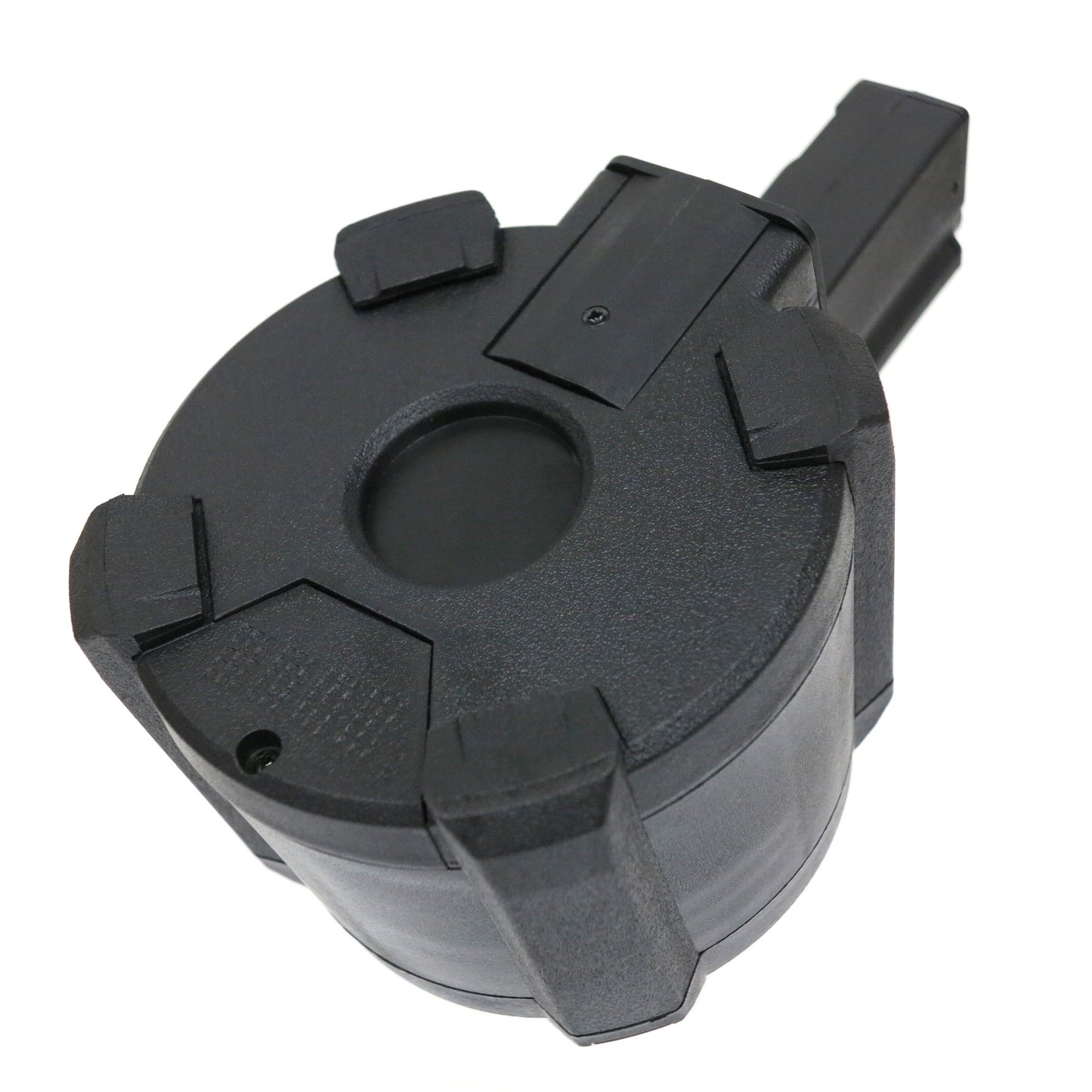 Battleaxe 1400rd Electric Drum Magazine for Tokyo Marui, Umarex, ICS, Classic Army, JG, CYMA MP5 Airsoft AEG (Black)