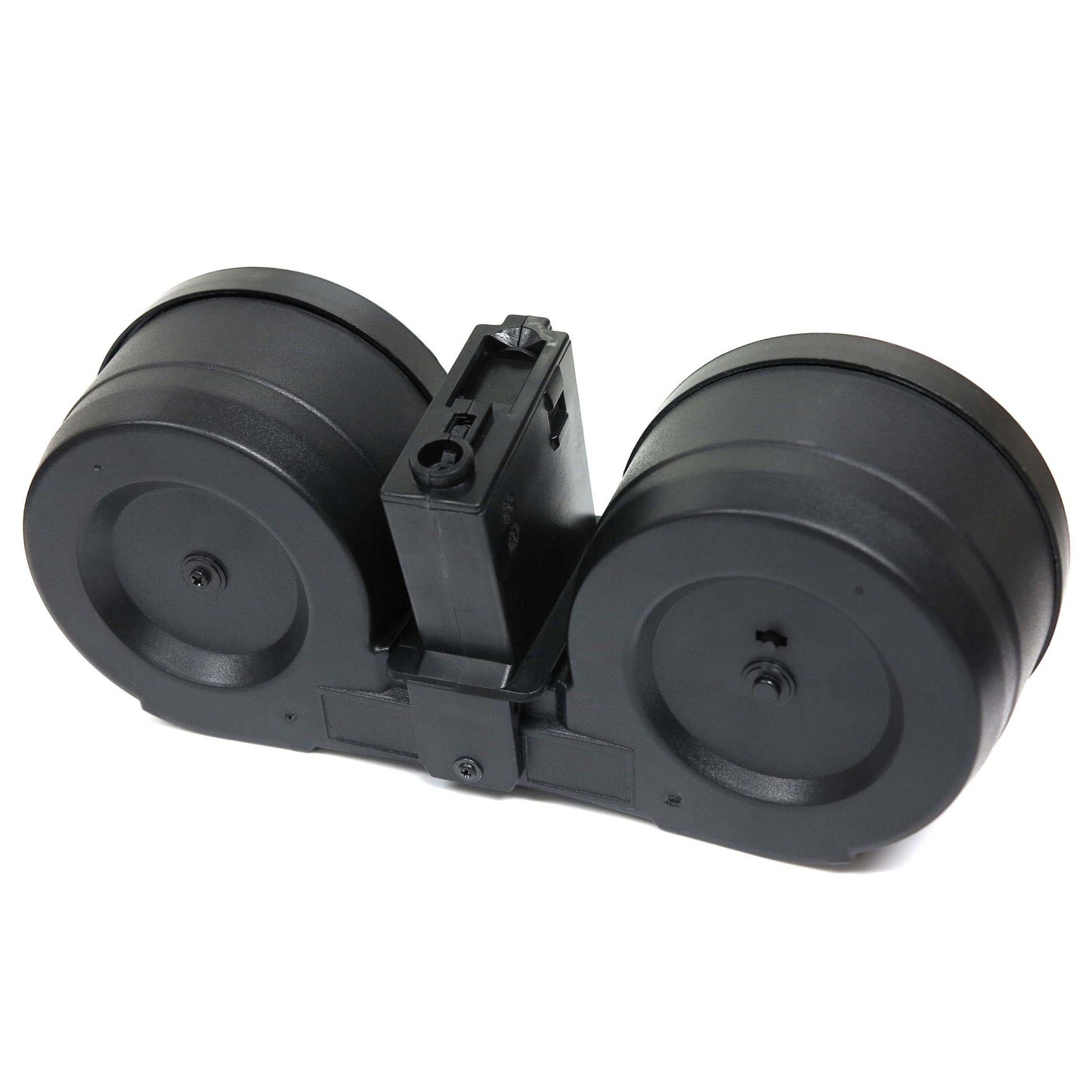 Battleaxe 2500rd Electric C-Mag Drum Magazine for Tokyo Marui, G&P, CYMA, JG, Classic Army M4 / M16 Airsoft AEG (Black)