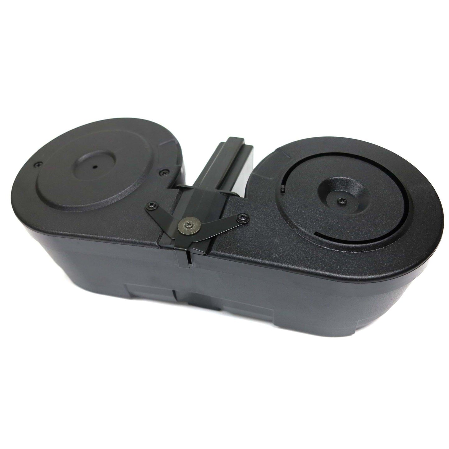 Battleaxe 2500rd Electric C-Mag Drum Magazine for Tokyo Marui, G&P, CYMA, JG, Classic Army M4 / M16 Airsoft AEG (Black)
