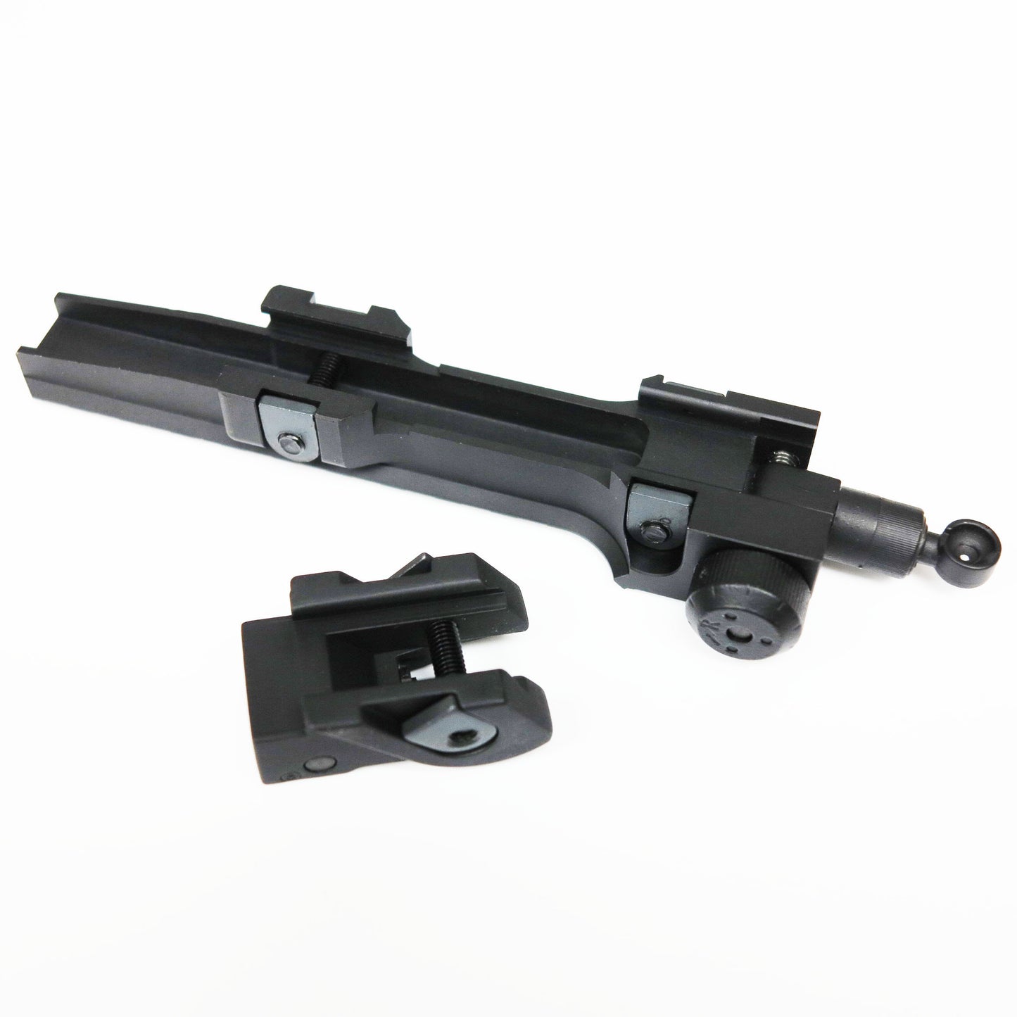 Double Bell Flip Up Front and Rear Sight Set for G36 Airsoft AEG GBB (Black)