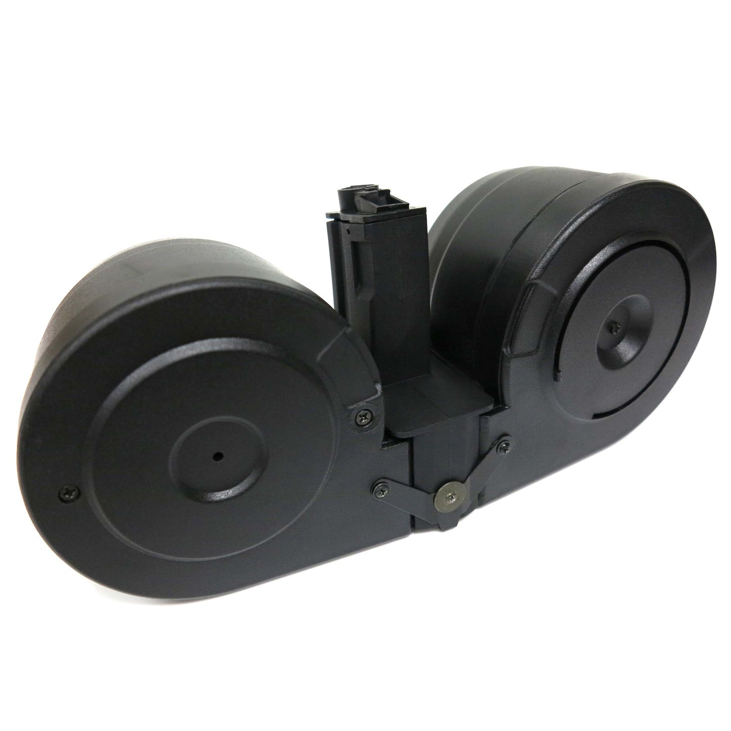 Battleaxe 2500rd Electric C-Mag Drum Magazine for Tokyo Marui, Umarex, ICS, Classic Army, JG, CYMA MP5 Airsoft AEG (Black)
