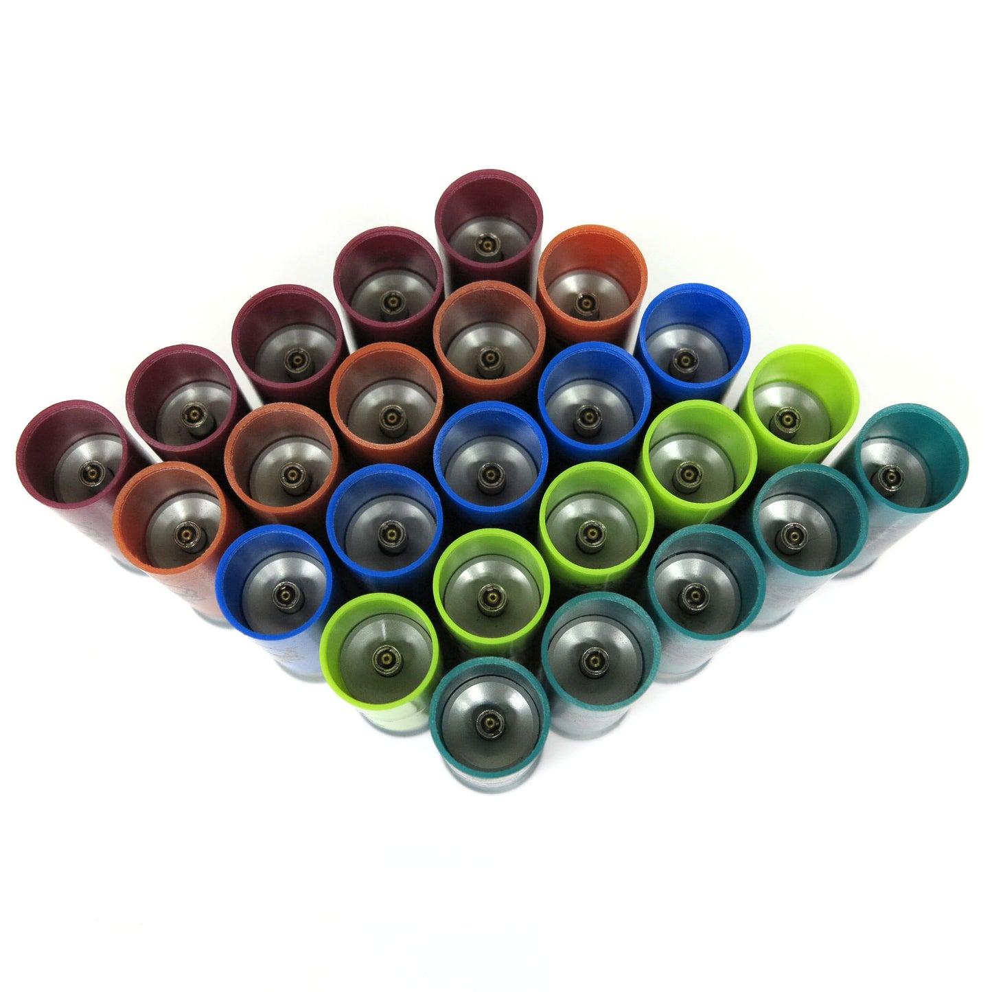 APS 25pcs XPower 11rd CO2 Cartridge for APS CAM870 MK1 / MK3 and Striker-12 Airsoft Shotgun (Multi Color)