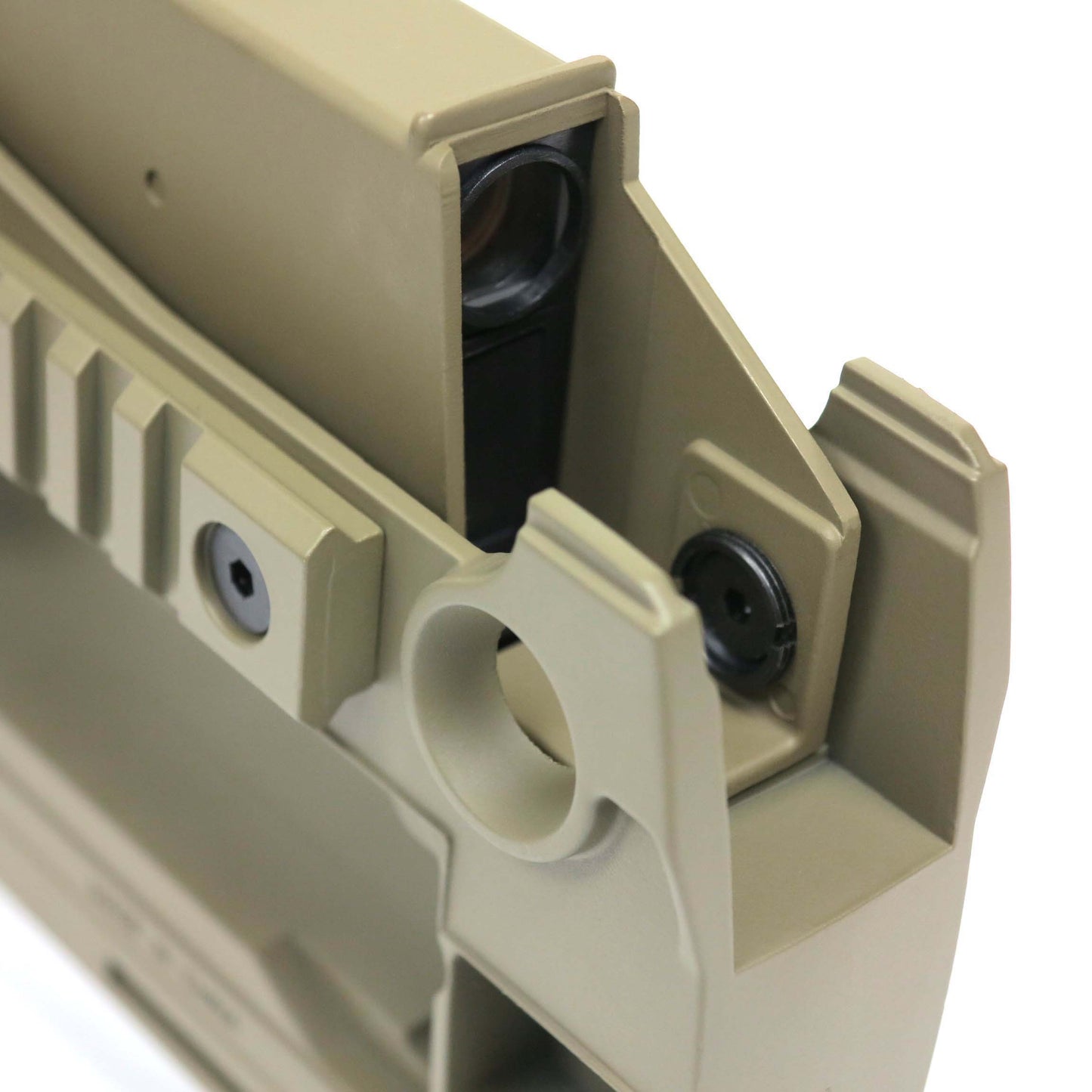 CYMA Upper Receiver with Red Dot Sight for CYMA, Tokyo Marui, Classic Army P90 Airsoft AEG (Tan)