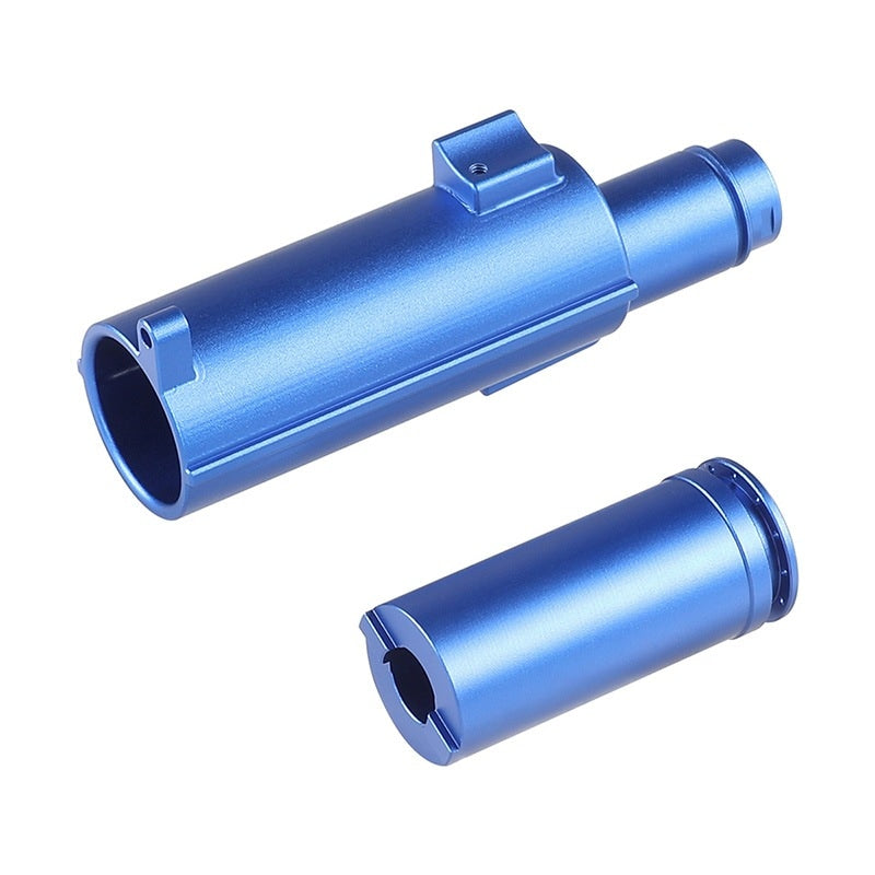 C&C Tac CNC Aluminum Performance Nozzle Set for Tokyo Marui SAIGA-12 Airsoft GBB (Blue)