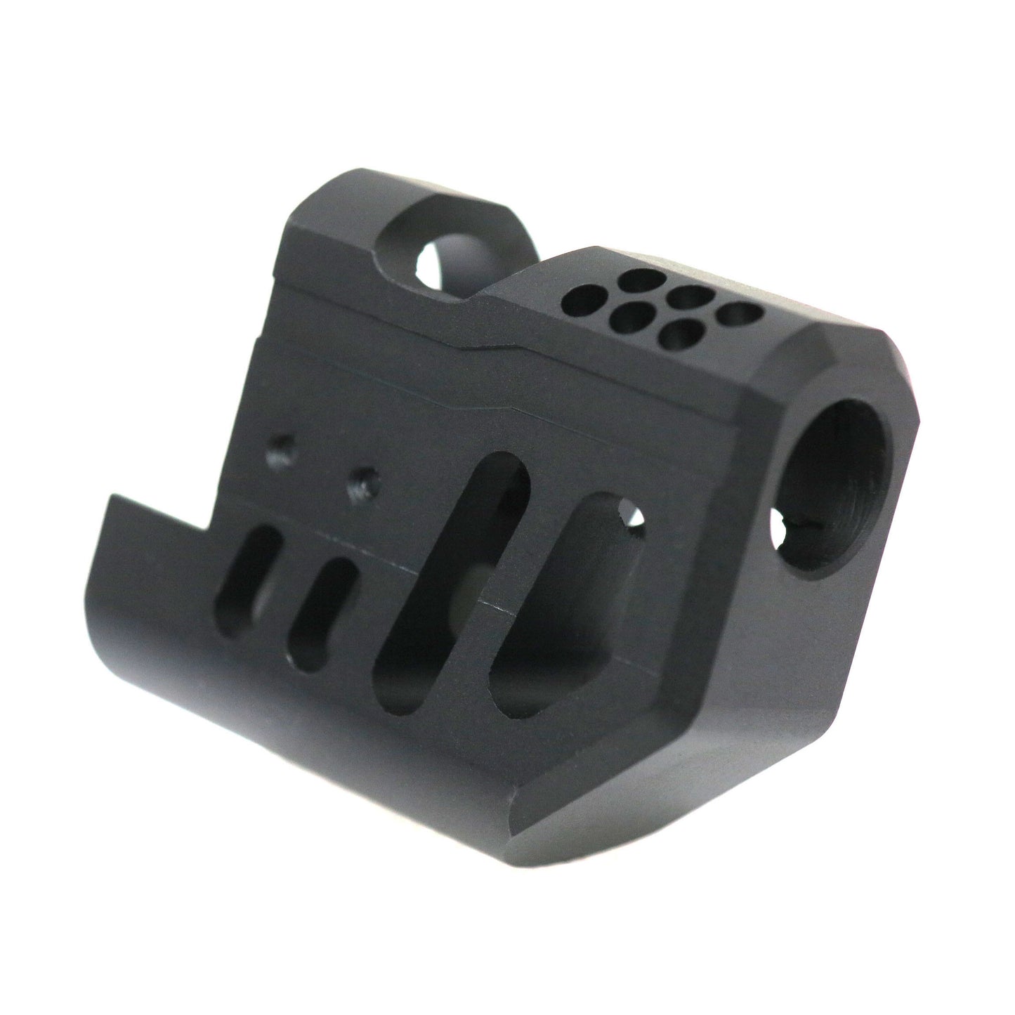 Double Bell M9 Compensator for Double Bell, Tokyo Marui, KSC M9 Airsoft GBB (Black)