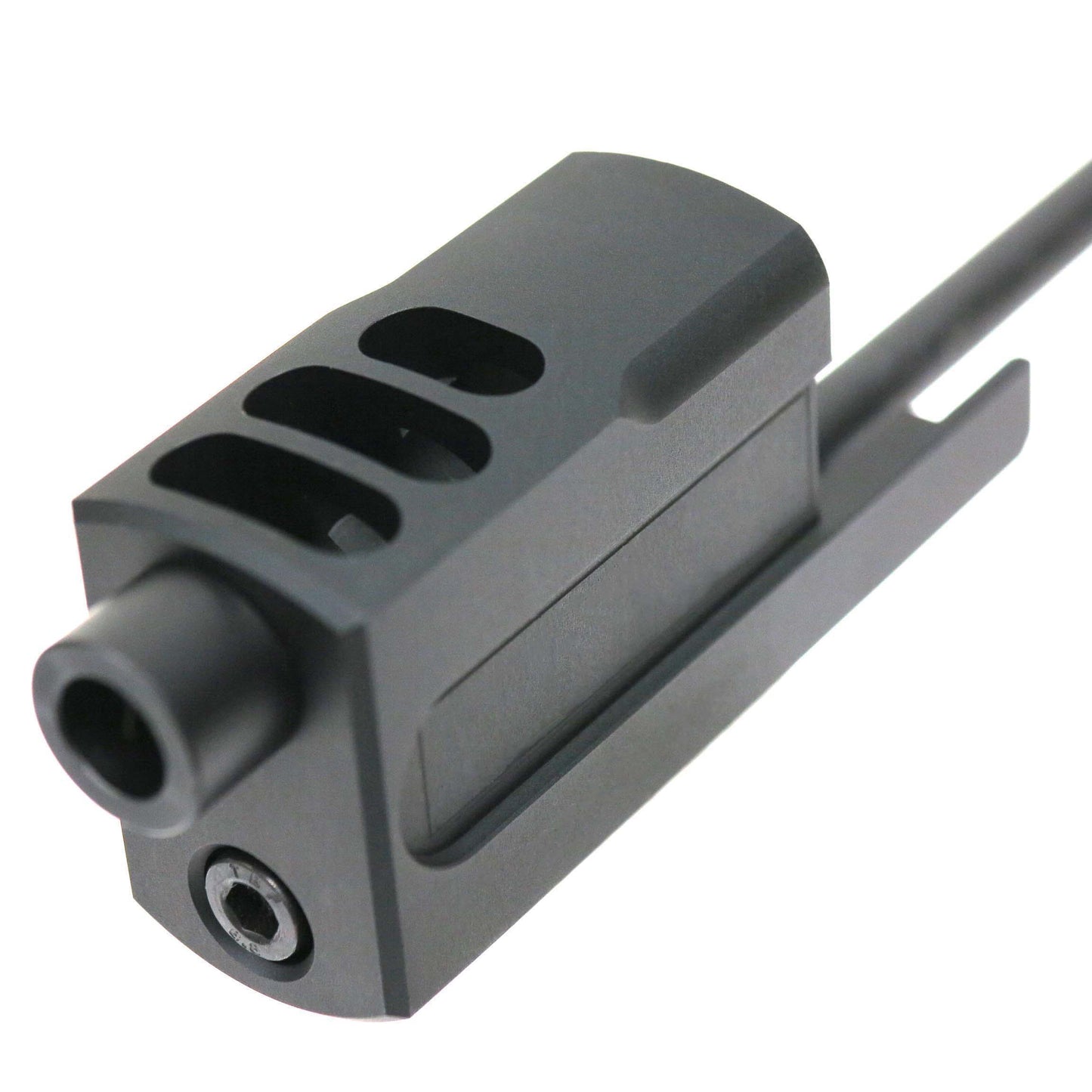Double Bell M9 Compensator for Double Bell, KSC, WE M9 Airsoft GBB (Black)