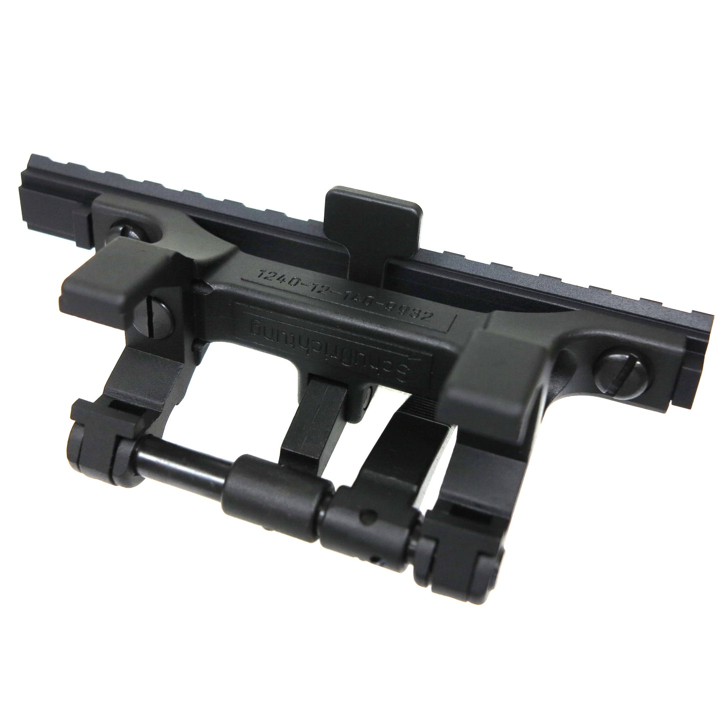VFC Quick Release 20mm M1913 Picatinny Rail Claw Mount for Umarex G3 MP5 HK53 Airsoft AEG GBB (Black)