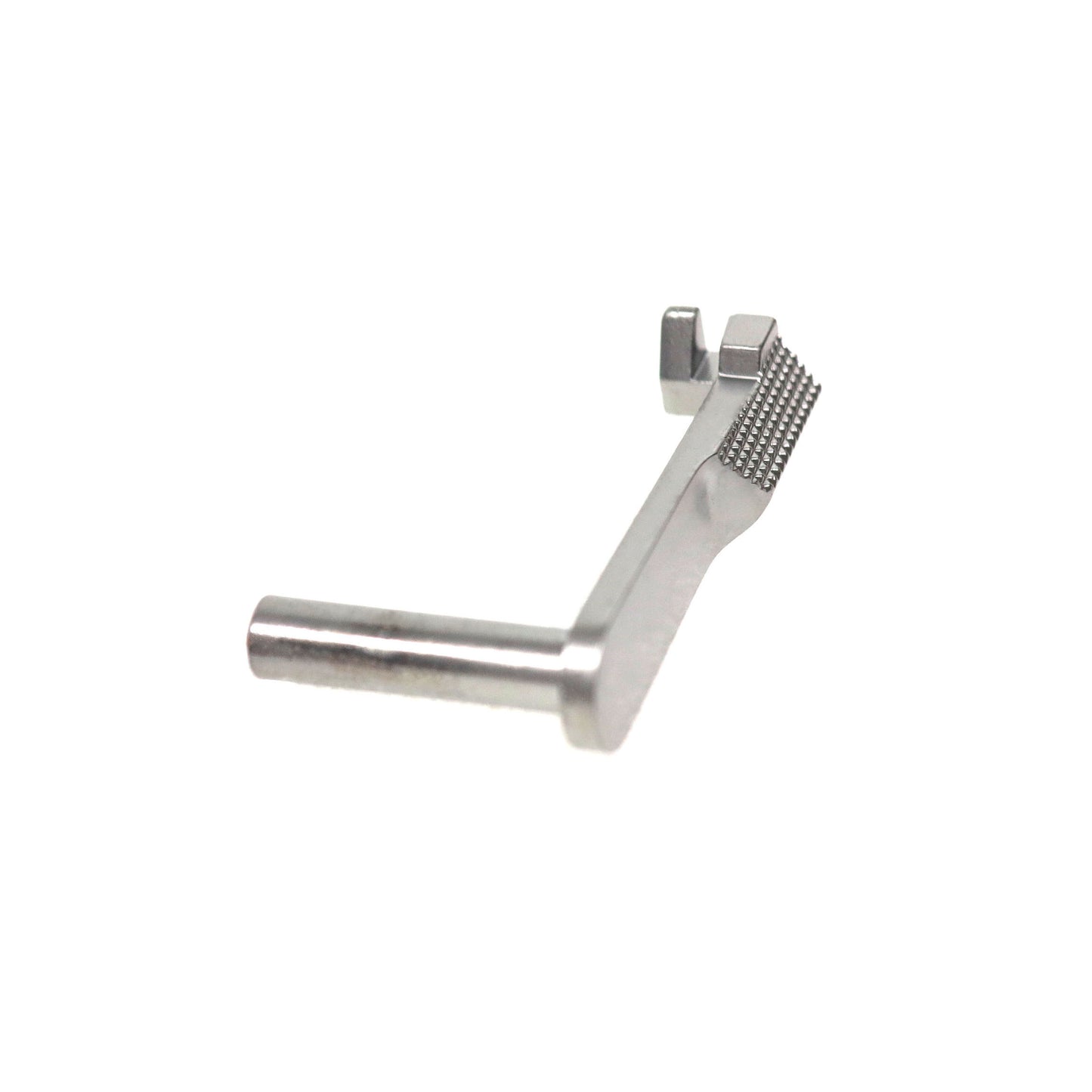 AW Custom NE Slide Stop for AW Custom, Cybergun (by WE), Tokyo Marui, WE 1911 Airsoft GBB (Silver)