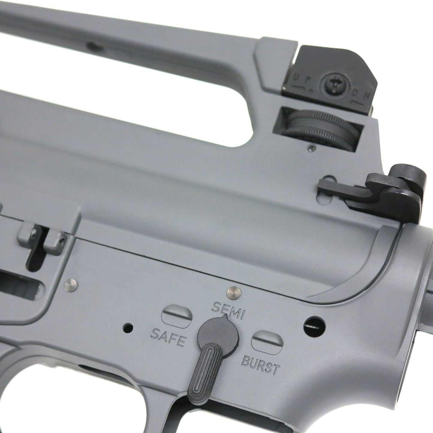 E&C M16A2 Metal Receiver for E&C, Tokyo Marui M4 Airsoft AEG (Grey)