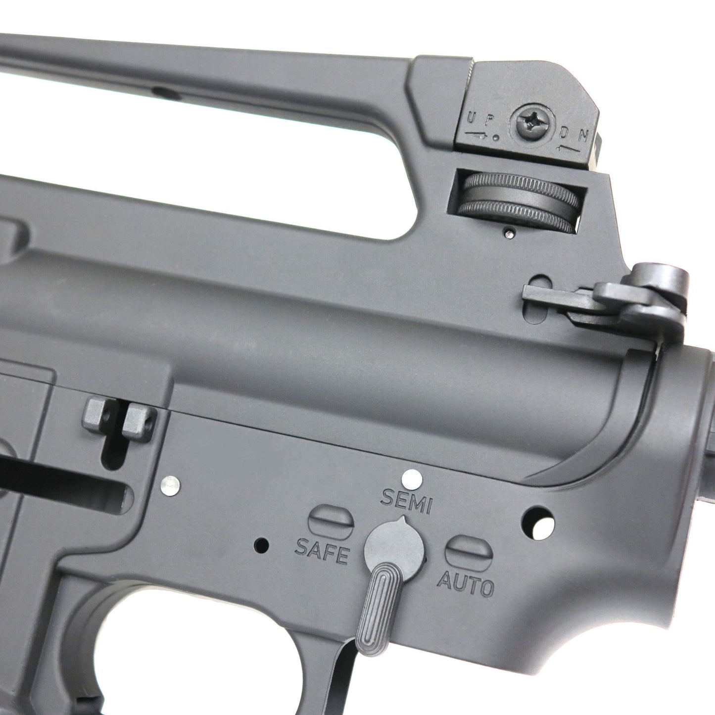 E&C M16A2 Metal Receiver for E&C, Tokyo Marui M4 Airsoft AEG (Black)