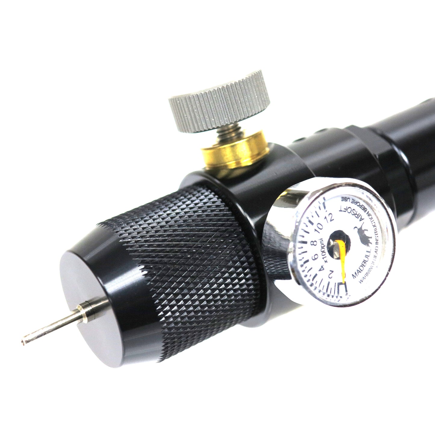 Madbull XM Portable CO2 Charger with Pressure Gauge