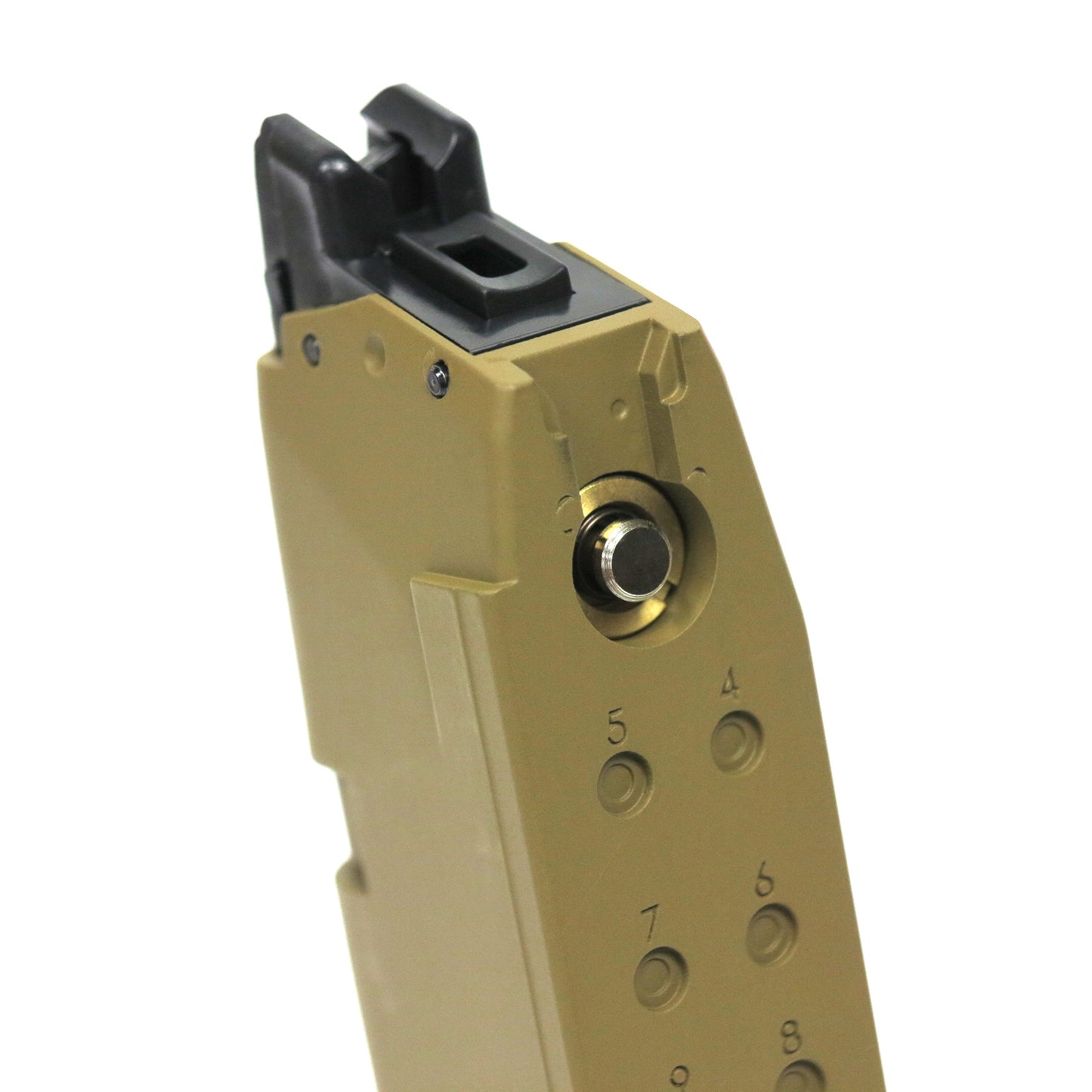 Umarex 19X 22rd Gas Magazine for Umarex (by VFC) G19 Gen.3 / G19 Gen.4 / G19X Airsoft GBB (Tan)