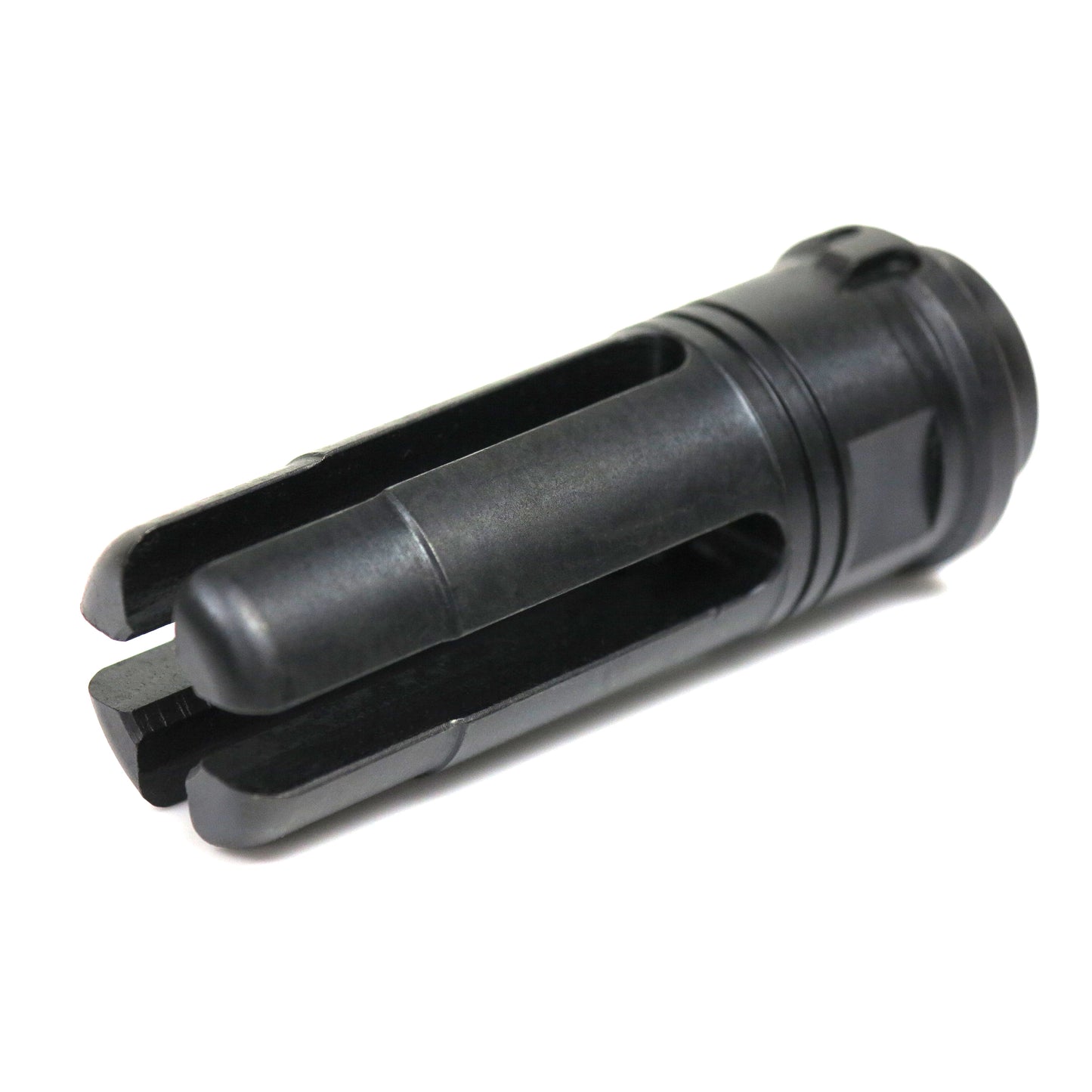5KU Mini Silencer Version 2 with 4-Prong Flash Hider for Airsoft AEG GBB (-14mm CCW / Tan)