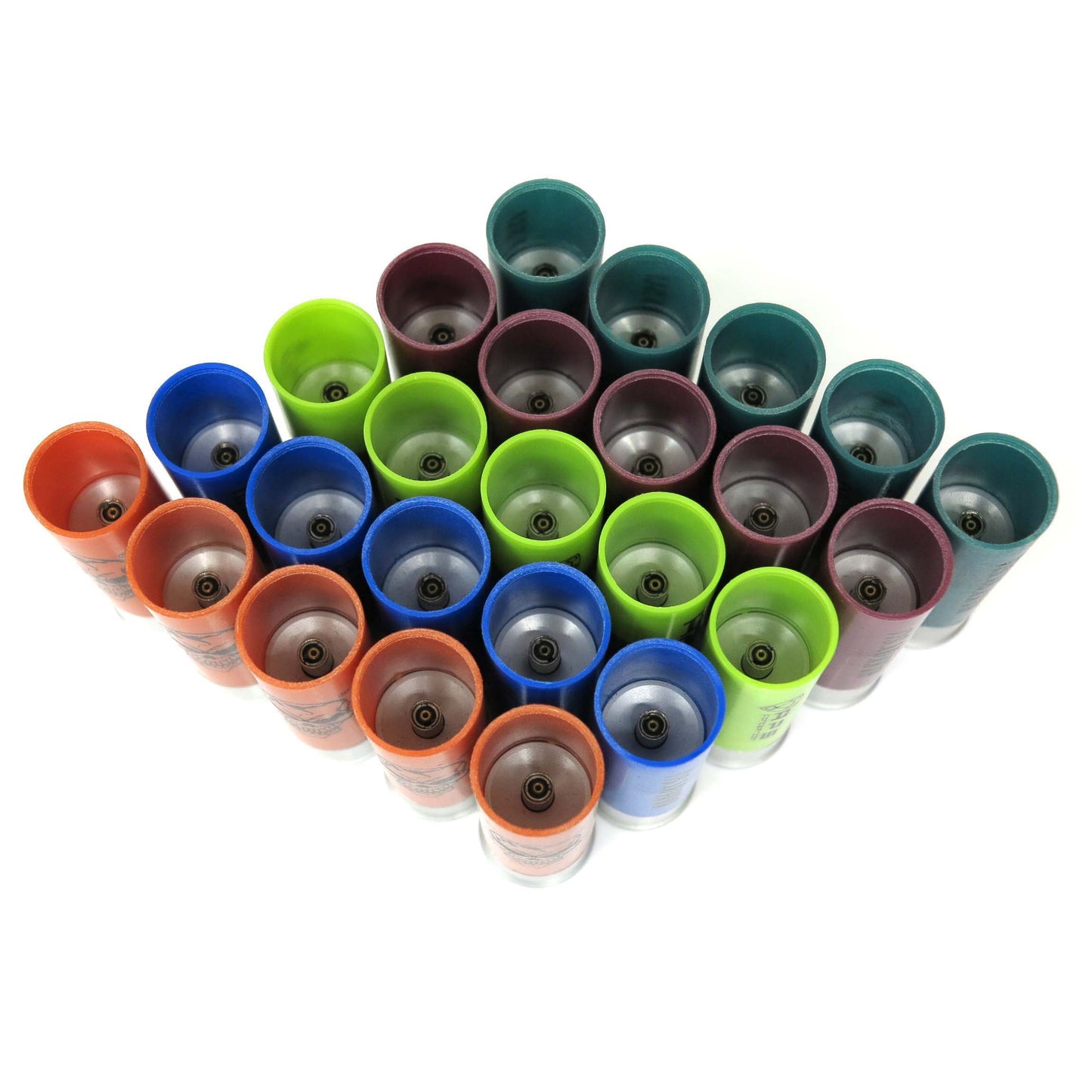 APS 25pcs XPower 11rd CO2 Cartridge for APS CAM870 MK1 Airsoft Shotgun (Multi Color)