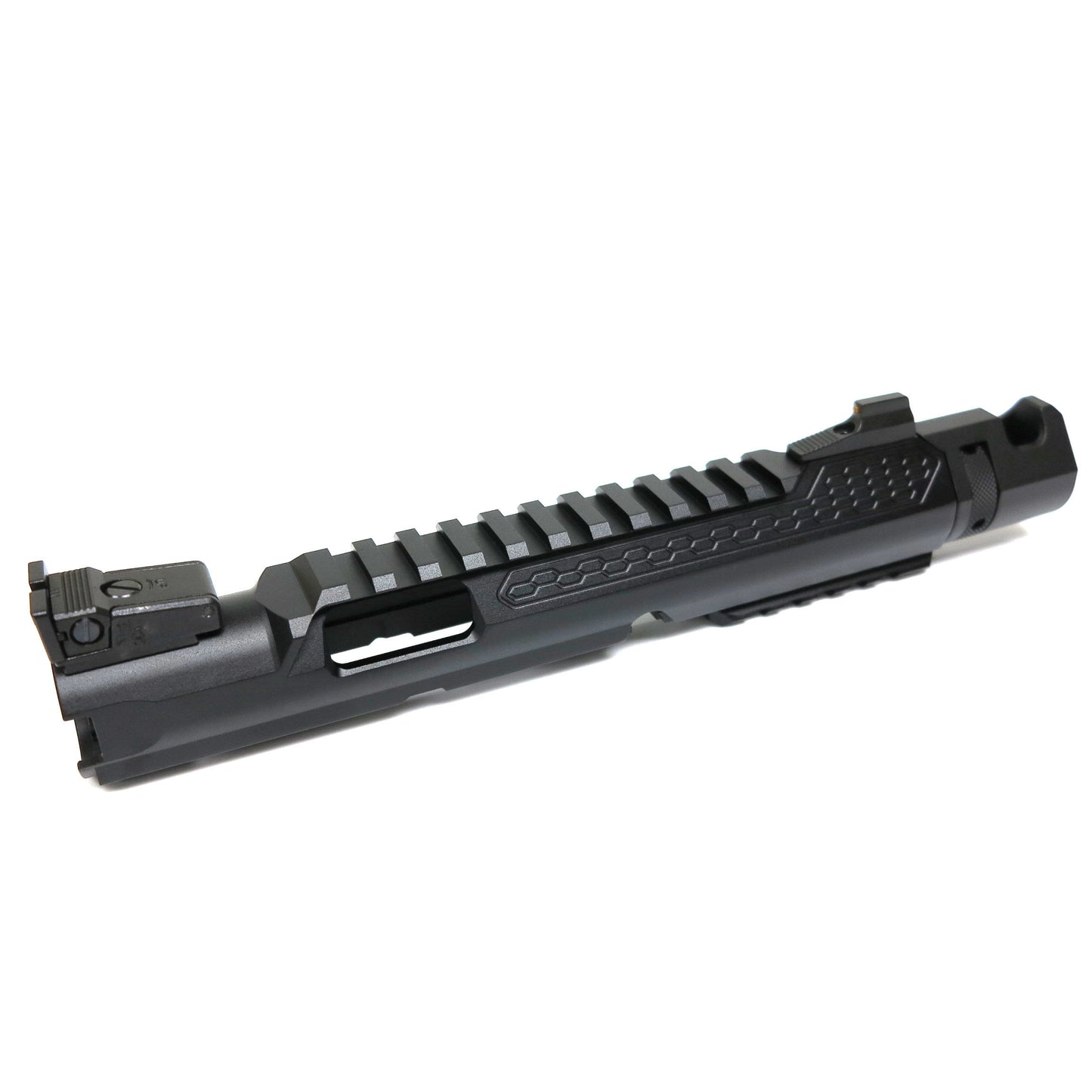 Action Army Black Mamba CNC Upper Receiver Kit A for Action Army AAP-01 Airsoft GBB (Black)