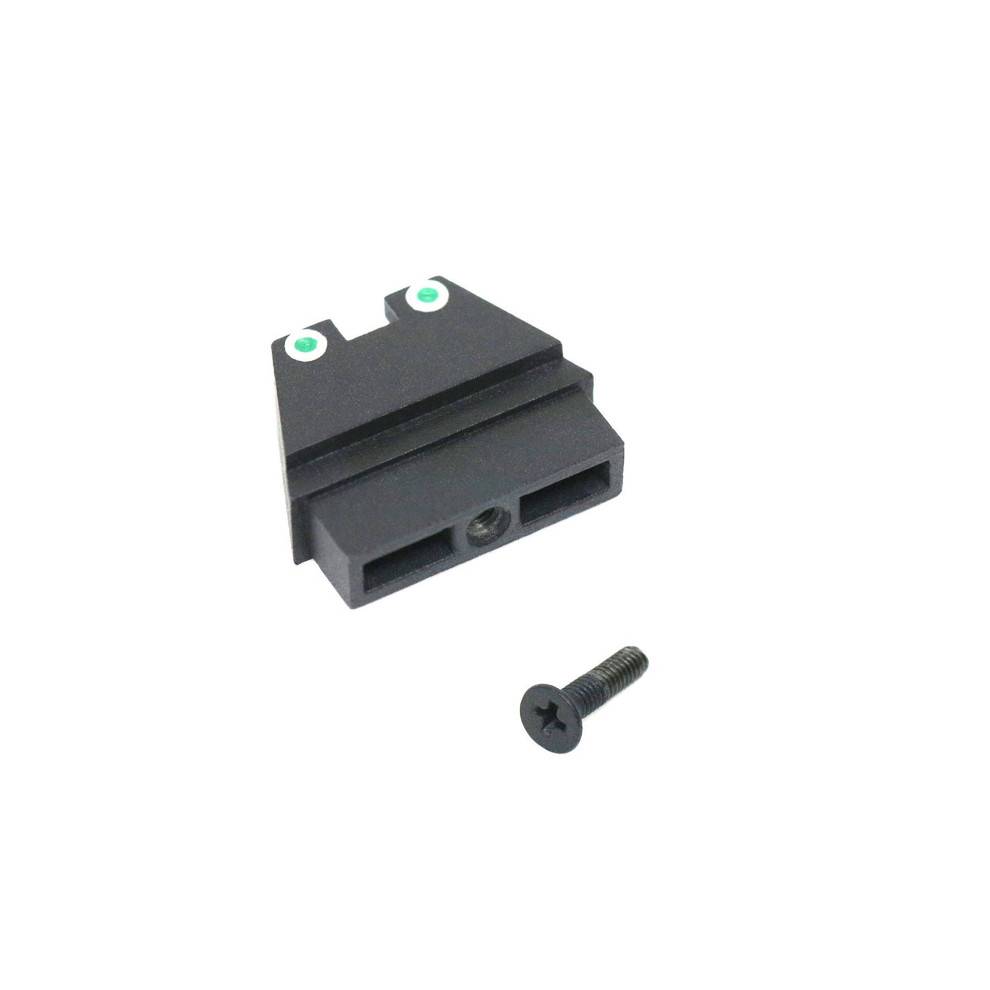 AW Custom VX Suppressor Height Sight Set for Armorer Works, Tokyo Marui, WE G17 Airsoft GBB (Black)