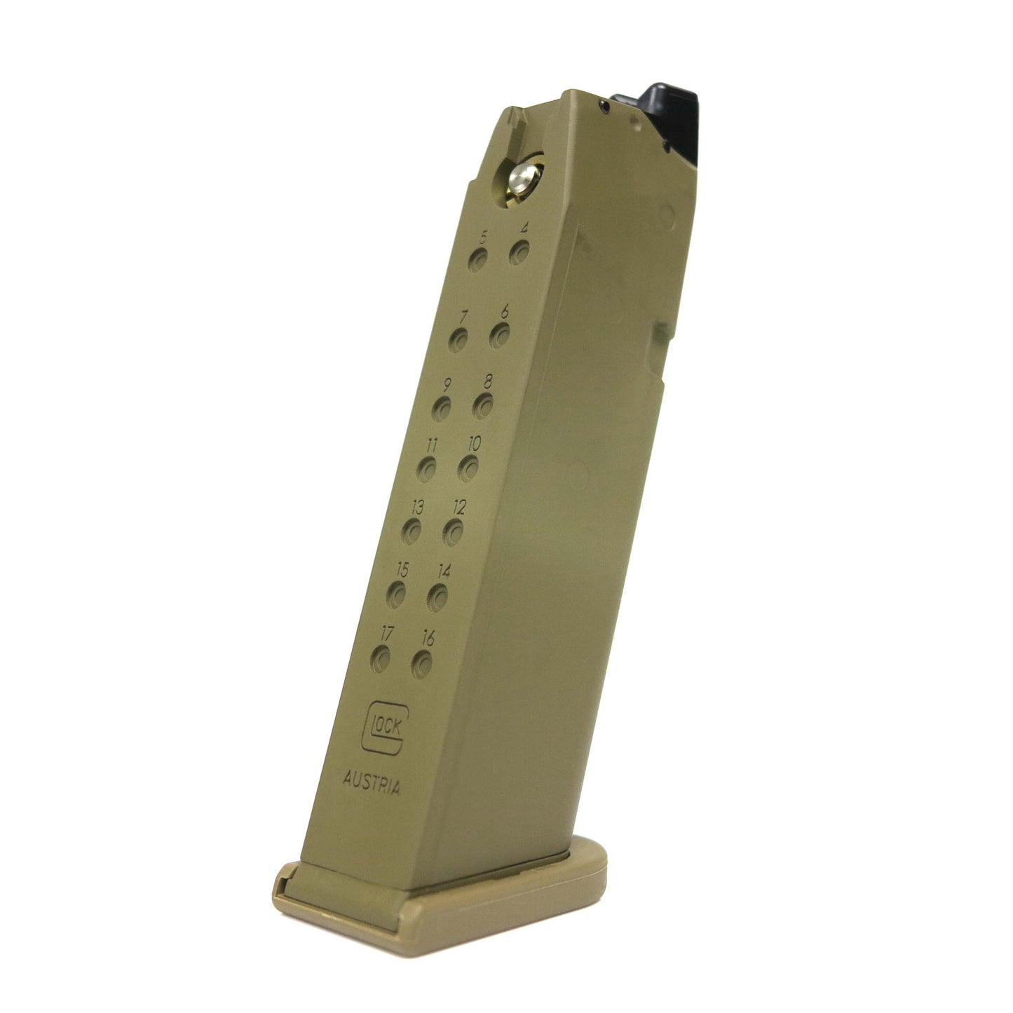 Umarex 22rd Gas Magazine for Umarex (by VFC) G17 Gen.5 Airsoft GBB (French Army Version / Tan)