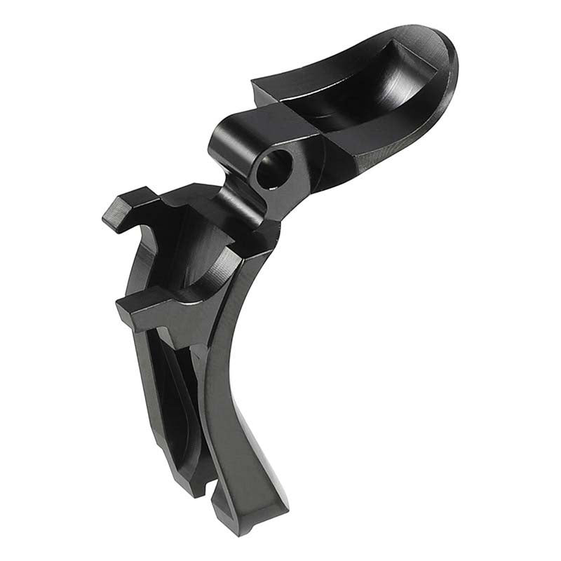 CowCow Match Grade Stainless Steel Grip Safety for Tokyo Marui Hi-Capa Airsoft GBB (Black)