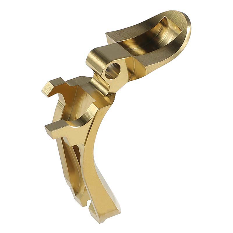 CowCow Match Grade Stainless Steel Grip Safety for Tokyo Marui Hi-Capa Airsoft GBB (Gold)