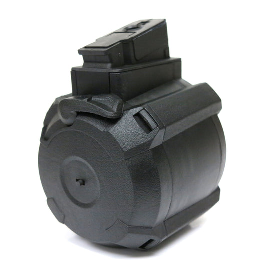 Battleaxe 1400rd Electric Drum Magazine for Tokyo Marui, CYMA, G&P, JG, Classic Army AK47 / AK74 Airsoft AEG (Black)
