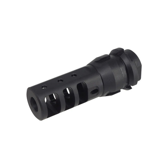 PTS Dead Air KeyMo Muzzle Brake for Airsoft AEG GBB (-14mm CCW / Black)