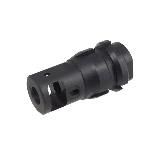 PTS Dead Air KeyMicro Muzzle Brake for Airsoft AEG GBB (-14mm CCW / Black)