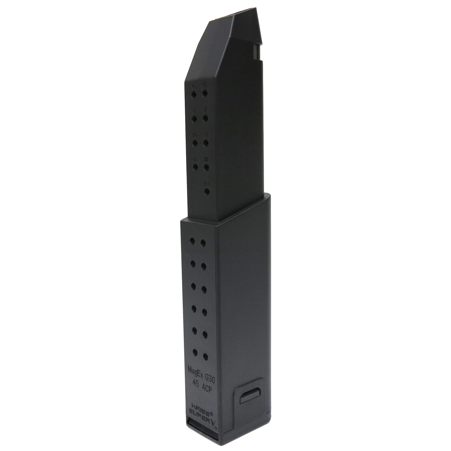 KRYTAC 3pcs 95rd Mid-Cap Magazine for KRYTAC KRISS Vector Airsoft AEG (Black)