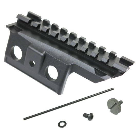 WE Low Profile Scope Mount Base for WE M14 & MK14 EBR Airsoft GBB (Black)