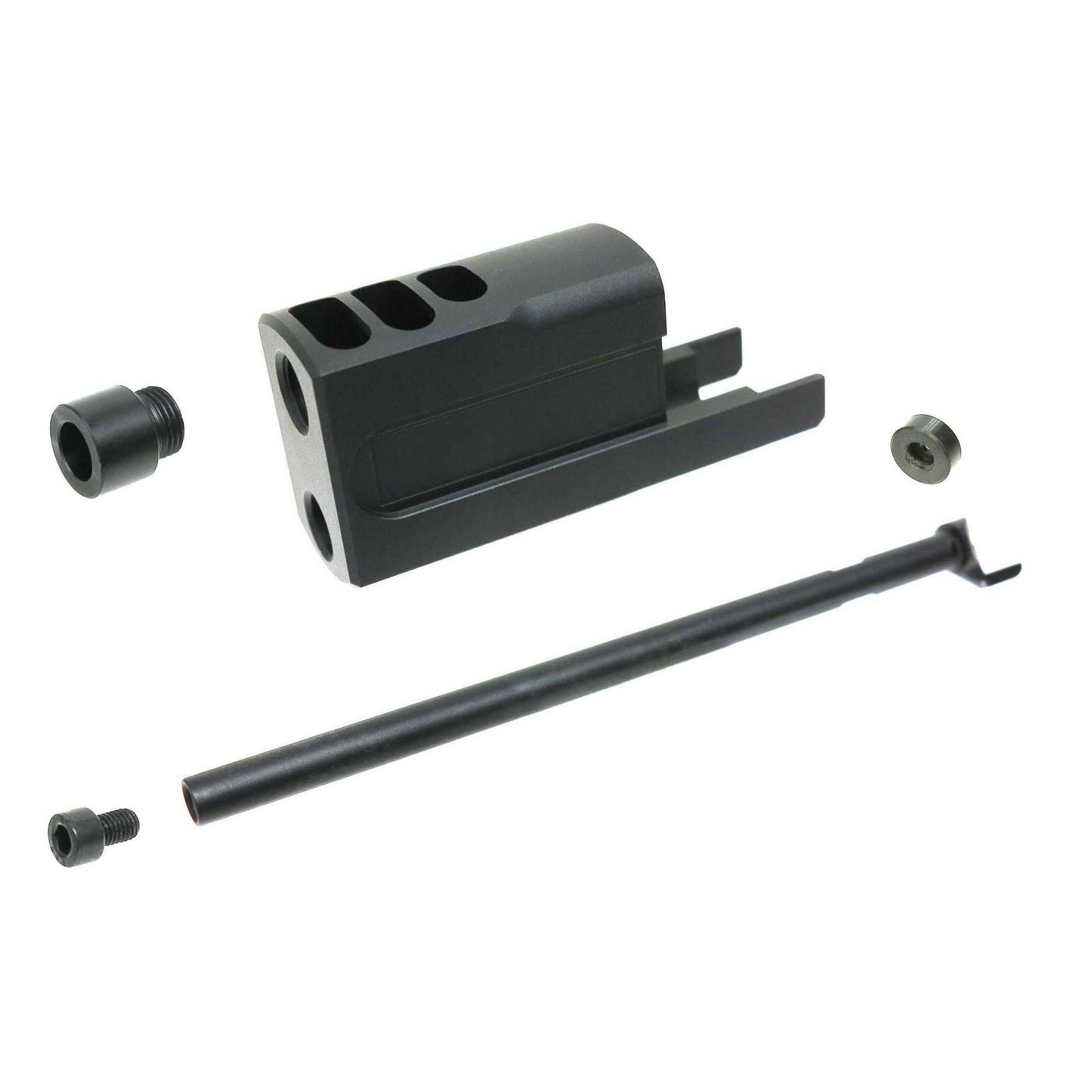 Double Bell M9 Compensator for Double Bell, KSC, WE M9 Airsoft GBB (Black)