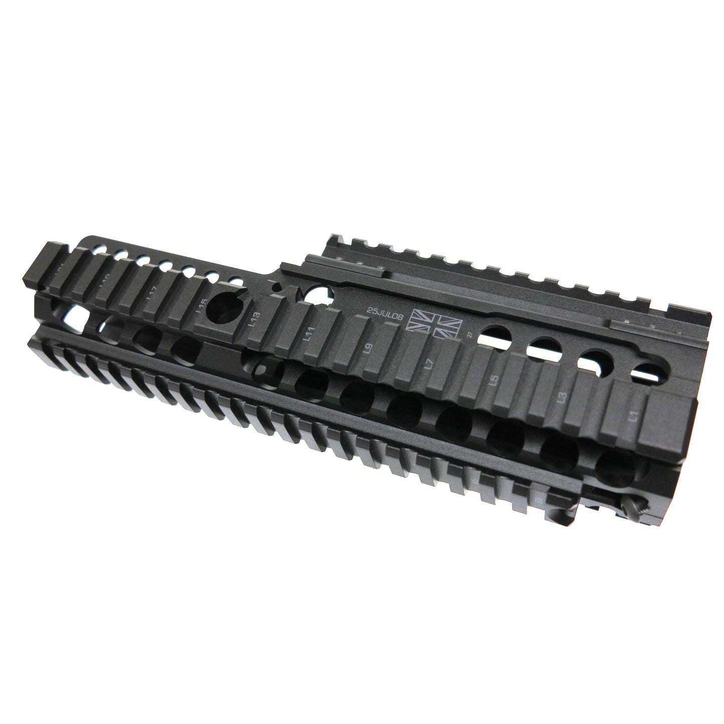 WE Daniel Defense Licensed L85 RIS Handguard for WE L85 Airsoft GBB (Black)