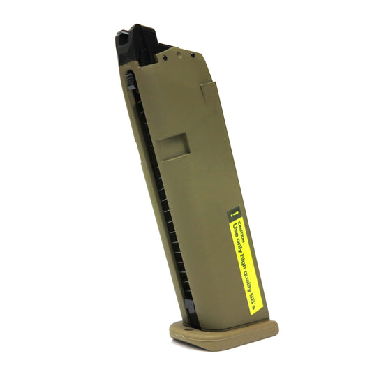 Umarex 22rd Gas Magazine for Umarex (by VFC) G17 Gen.5 Airsoft GBB (French Army Version / Tan)
